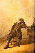 CODDE, Pieter Young Scholar in his Study dfg Spain oil painting artist
